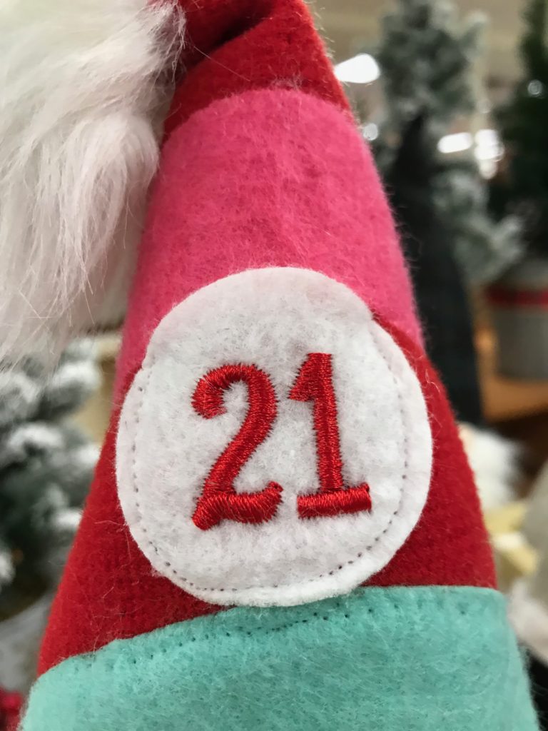 Christmas Countdown 2018    Day 21